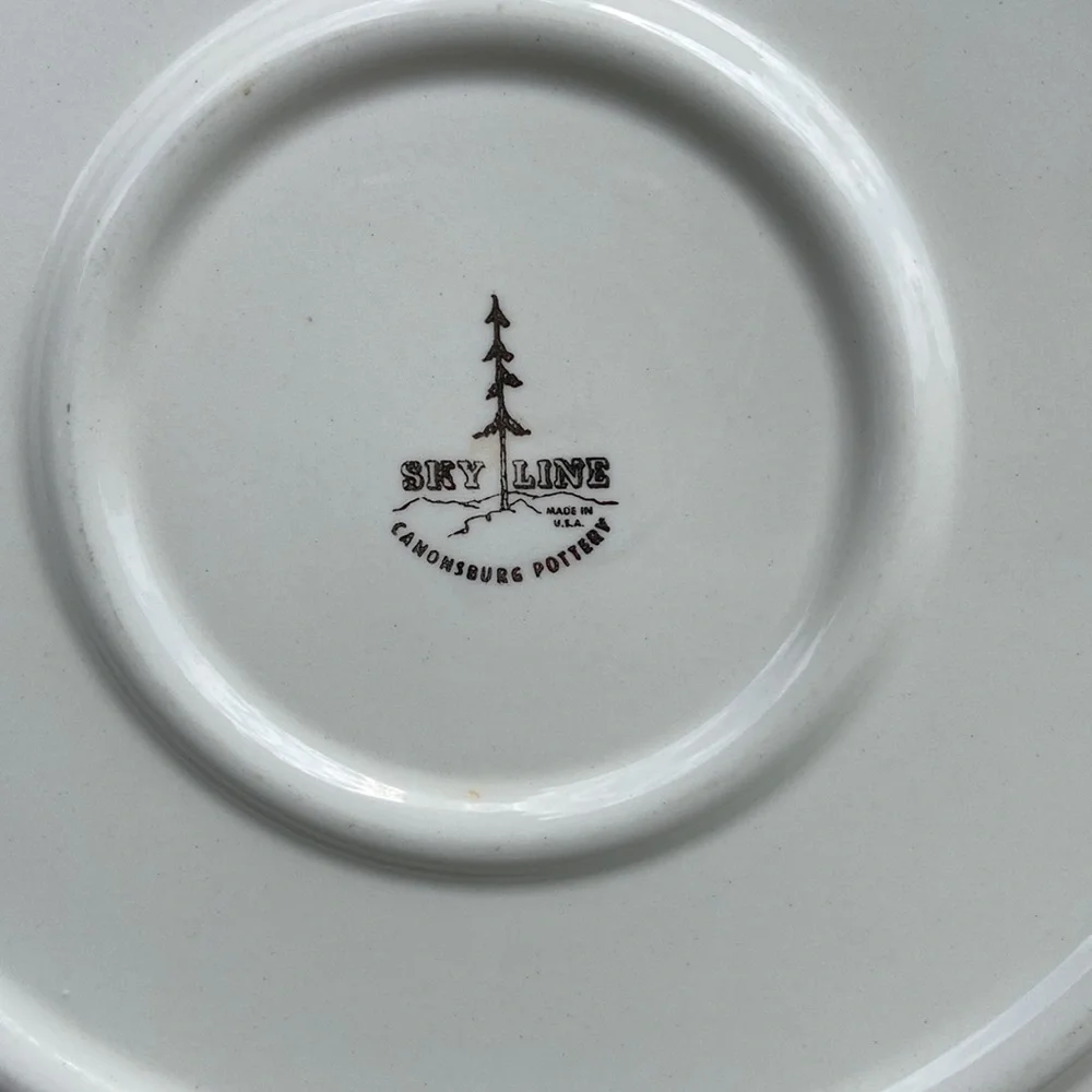 Canonsburg vintage pottery